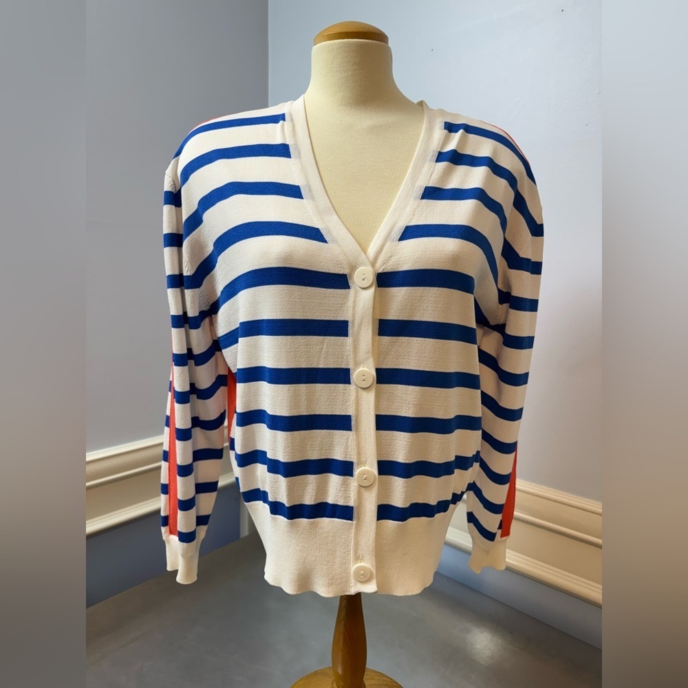 Striped statement Cardigan - Picture 2 of 12